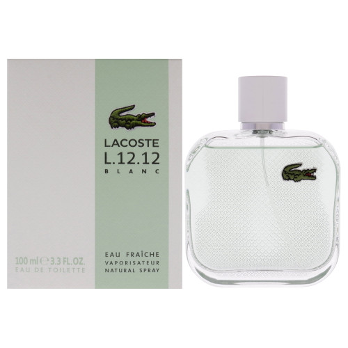 Lacoste L.12.12 Pour Lui Eau Fraiche By Lacoste 3.3 Oz Eau De Toilette Spray For Men - Box (3386460149136)