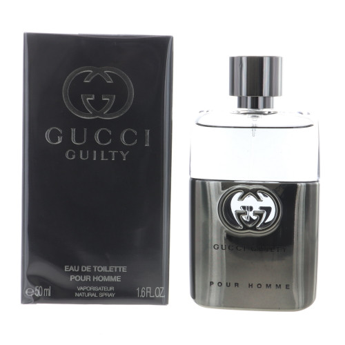 Gucci Guilty By Gucci 1.6 Oz Eau De Toilette Spray For Men - Box (737052339207)