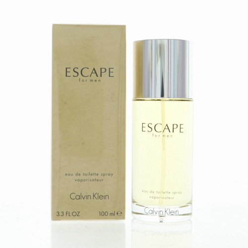 Escape By Calvin Klein 3.3 Oz Eau De Toilette Spray For Men - Box (088300100514)