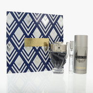 Paco Rabanne Invictus By Paco Rabanne 3 Piece Gift Set For Men - 3.4 Oz Eau De Toilette, 5.0 Oz Deodorant, Mini Eau De Toilette For Men - Gift Set (3349668656608)