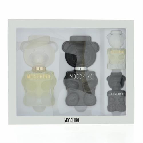 Moschino Toy Coffret By Moschino 4 Piece Gift Set - 1.0 Oz Toy 2 Eau De Parfum Spray For Men - Gift Set (8011003872619)