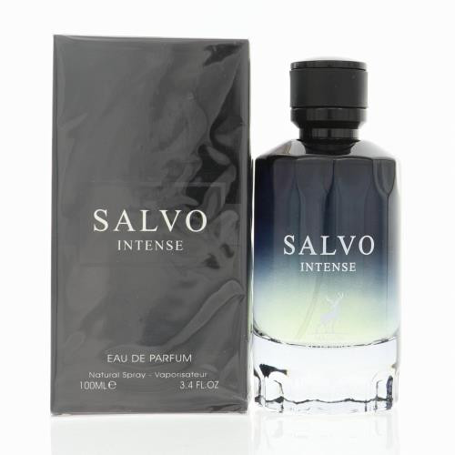 Salvo Intense By Maison Alhambra 3.4 Oz Eau De Parfum Spray For Men - Box (6291108733486)