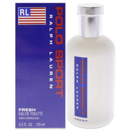 Polo Sport Fresh By Ralph Lauren 4.2 Oz Eau De Toilette Spray For Men - Box (3605972455338)
