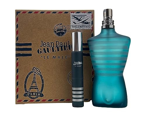 Jean Paul Gaultier By Jean Paul Gaultier 2 Piece Set For Men: 4.2 Oz Eau De Toilette Spray, 0.68 Oz Eau De Toilette Spray For Men - Gift Set (8435415092081)