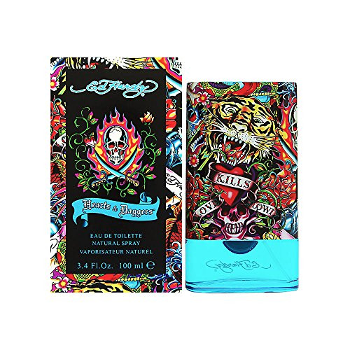 Ed Hardy Hearts & Daggers By Christian Audigier 3.4 Oz Eau De Toilette Spray For Men - Box (094922190123)