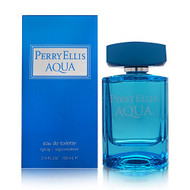 Aqua By Perry Ellis 3.4 Oz Eau De Toilette Spray For Men - Box (844061006911)