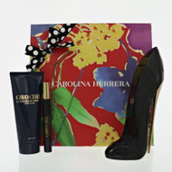 Good Girl By Carolina Herrera 3 Piece Gift Set - 2.7 Oz Eau De Parfum Spray, 0.34 Oz Eau De Parfum Spray, 3.4 Oz Body Lotion For Women - Gift Set (8411061122310)