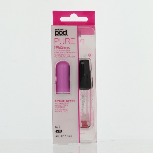 Perfume Pod Pure Hot Pink By Travalo 0.17 Oz Refillable Spray For Unisex - Box (4897028691626)