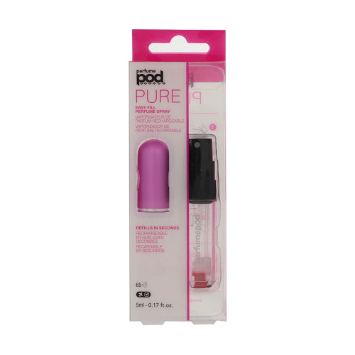 Perfume Pod Pure Hot Pink By Travalo 0.17 Oz Refillable Spray For Unisex - Box (4897028691626)