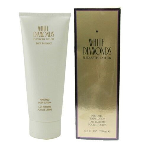 White Diamonds By Elizabeth Taylor 6.8 Oz Perfumed Body Lotion For Women - Box (0719346588911)