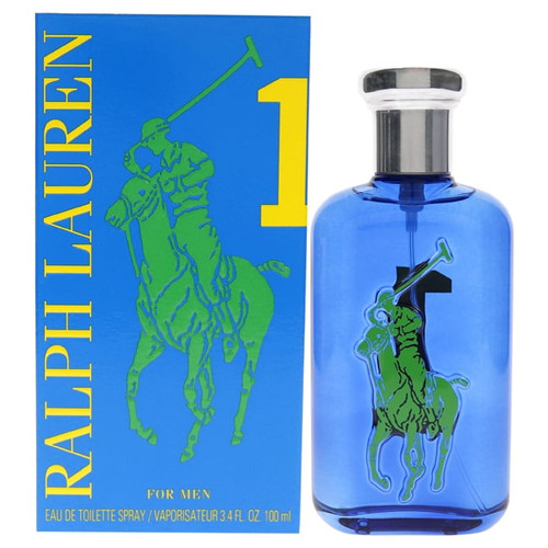 Polo Big Pony #1 By Ralph Lauren 3.4 Oz Eau De Toilette Spray For Men - Box (3605972342621)