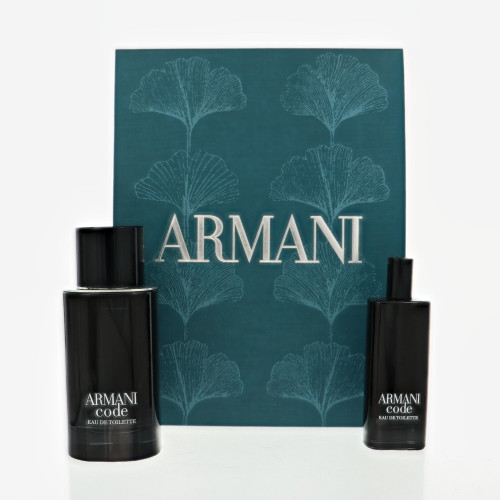 Armani Code By Giorgio Armani 2.5 Oz Eau De Toilette Spray For Men - Gift Set (3614274109948)