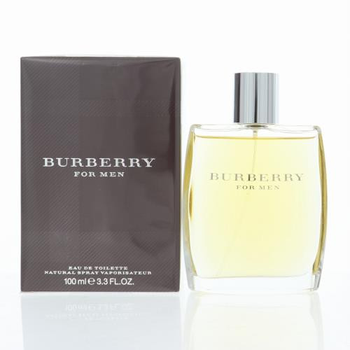 Burberry By Burberry 3.3 Oz Eau De Toilette Spray For Men - Box (3614226905758)