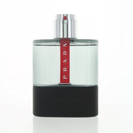 Prada Luna Rossa Carbon By Prada 3.3 Oz Eau De Toilette Spray For Men - Tester (8435137759873)