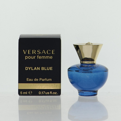 Dylan Blue By Versace 0.17 Oz Eau De Parfum Splash For Women - Mini (8011003839155)