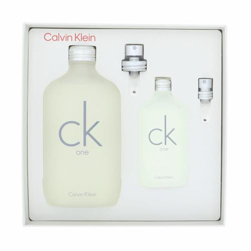 Ck One By Calvin Klein 2 Piece Gift Set - 6.7 Oz Eau De Toilette Spray, 1.6 Oz Eau De Toilette Spray For Unisex - Gift Set (3616305433770)