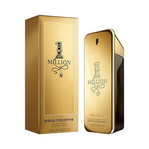 Paco Rabanne 1 Million By Paco Rabanne 6.8 Oz Eau De Toilette Spray For Men - Box (3349668566372)
