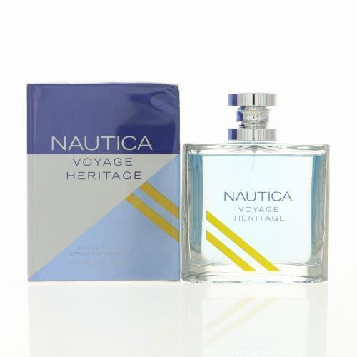Nautica Voyage Heritage By Nautica 3.3 Oz Eau De Toilette Spray For Men - Box (3614224686833)