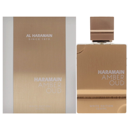 Amber Oud White Edition By Al Haramain 3.33 Oz Eau De Parfum Spray For Men - Box (6291100130115)
