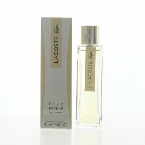 Lacoste Pour Femme By Lacoste 3 Oz Eau De Parfum Spray For Women - Box (3386460149358)