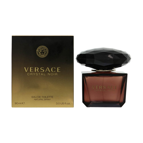 Versace Crystal Noir By Versace 3 Oz Eau De Toilette Spray For Women - Box (8018365071469)