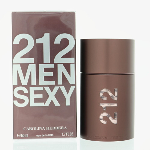 212 Sexy By Carolina Herrera 1.7 Oz Eau De Toilette Spray For Men - Box (8411061865613)