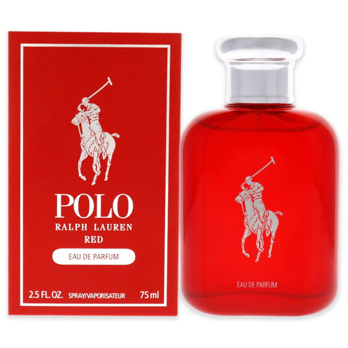 Polo Red By Ralph Lauren 2.5 Oz Eau De Parfum Spray For Men - Box (3605972321831)