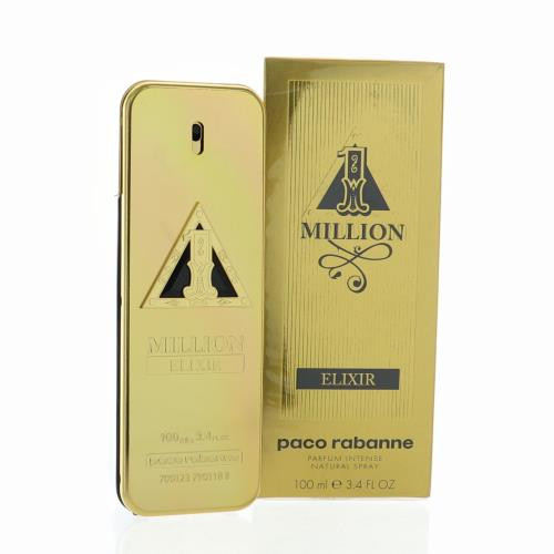 1 Million Elixir By Paco Rabanne 3.4 Oz Eau De Parfum Intense Spray For Men - Box (3349668600304)