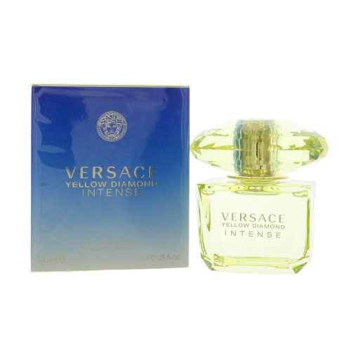 Versace Yellow Diamond Intense By Versace 3.0 Oz Eau De Parfum Spray For Women - Box (8011003823093)
