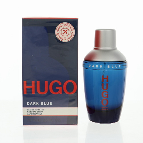 Hugo Dark Blue By Hugo Boss 2.5 Oz Eau De Toilette Spray For Men - Box (737052031415)