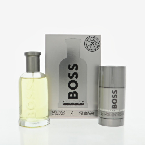 Boss #6 By Hugo Boss 2 Piece Set For Men: 3.3 Oz Eau De Toilette Spray, 2.4 Oz Deodorant Stick For Men - Gift Set (3616304957741)