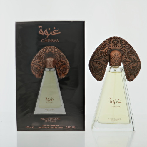 Niche Emarati Ghinwa By Lattafa 3.4 Oz Eau De Parfum Spray For Men - Box (6290360592961)