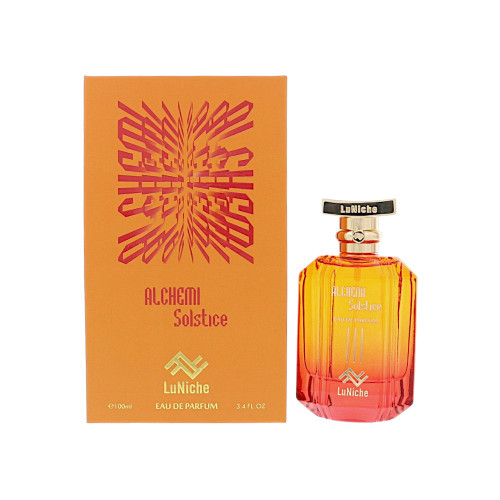 Alchemi Solstice By Luniche 3.4 Oz Eau De Parfum Spray For Unisex - Box (850068869367)