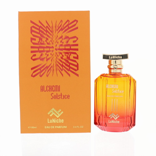 Alchemi Solstice By Luniche 3.4 Oz Eau De Parfum Spray For Unisex - Box (850068869367)