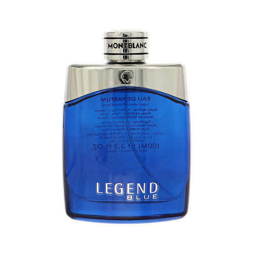 Mont Blanc Legend Blue By Montblanc 3.3 Oz Eau De Parfum Spray For Men - Tester (3386460144285)