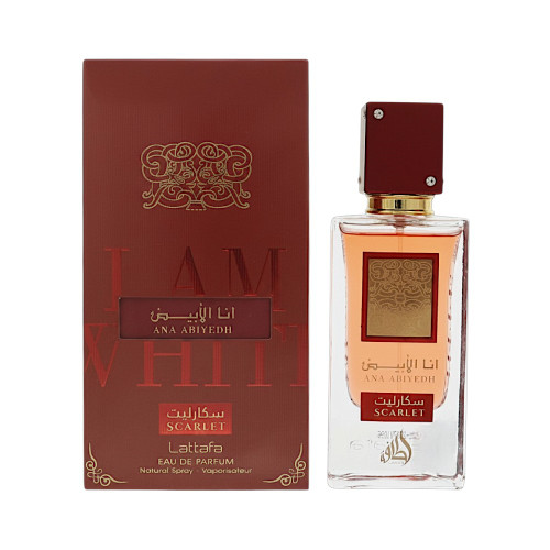 Ana Abiyedh Scarlet By Lattafa 2.04 Oz Eau De Parfum Spray For Men - Box (6290362349938)