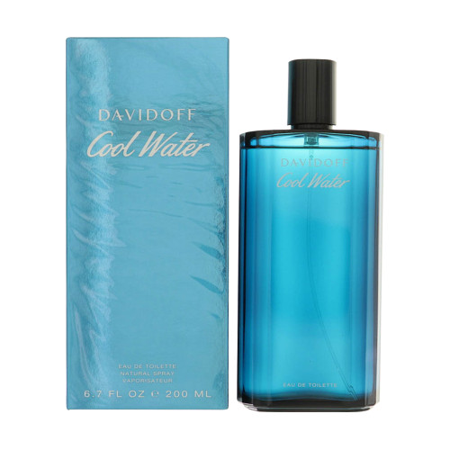 Cool Water By Davidoff 6.7 Oz Eau De Toilette Spray For Men - Box (3607342359789)