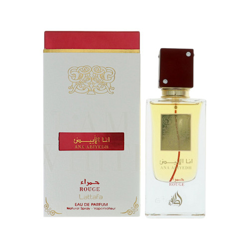 Ana Abiyedh Rouge By Lattafa 2.04 Oz Eau De Parfum Spray For Men - Box (6291107454412)
