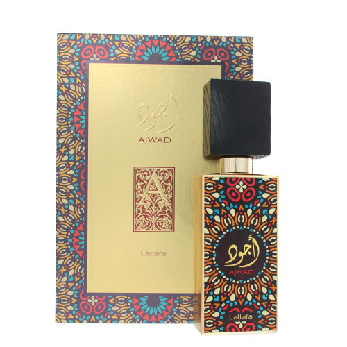 Ajwad By Lattafa 2.04 Oz Eau De Parfum Spray For Men - Box (6291108732489)