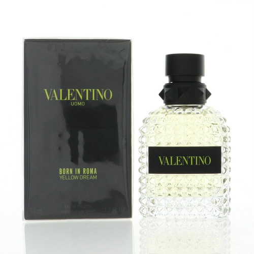 Born In Roma Yellow Dream By Valentino 1.7 Oz Eau De Toilette Spray For Men - Box (3614273261432)