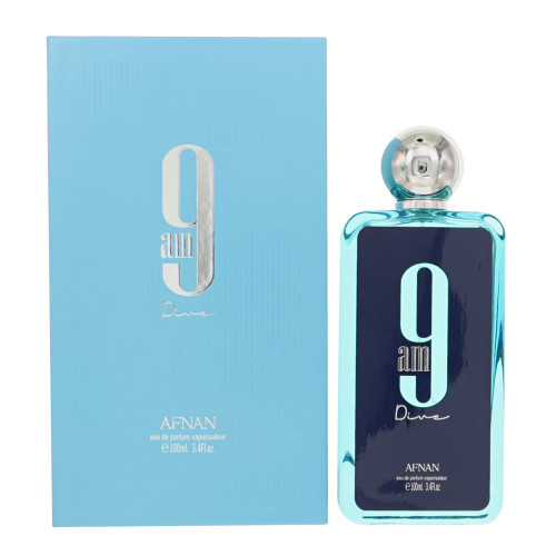 9 Am Dive By Afnan 3.4 Oz Eau De Parfum Spray For Women - Box (6290171072836)