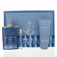 Jimmy Choo Man Aqua By Jimmy Choo 3.3 Oz Eau De Toilette Spray For Men - Gift Set (3386460156066)