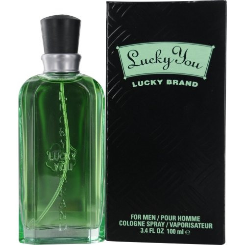Lucky You By Liz Claiborne 3.4 Oz Eau De Cologne Spray For Men - Box (0098691014918)