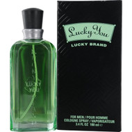 Lucky You By Lucky Brand 3.4 Oz Eau De Cologne Spray For Men - Box (0098691014918)