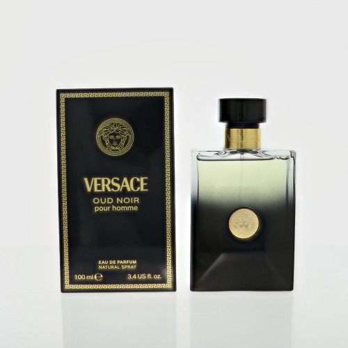 Versace Oud Noir By Versace 3.4 Oz Eau De Parfum Spray For Men - Box (8011003811274)