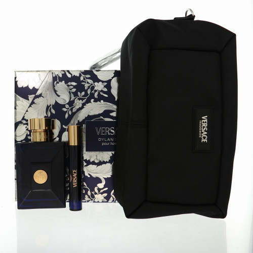 Versace Dylan Blue By Versace 3.4 Oz Eau De Toilette Spray For Men - Gift Set (8011003903030)