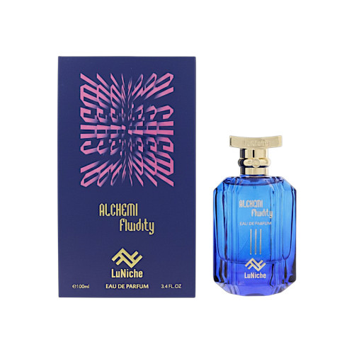 Alchemi Fluidity By Luniche 3.4 Oz Eau De Parfum Spray For Unisex - Box (850068869107)
