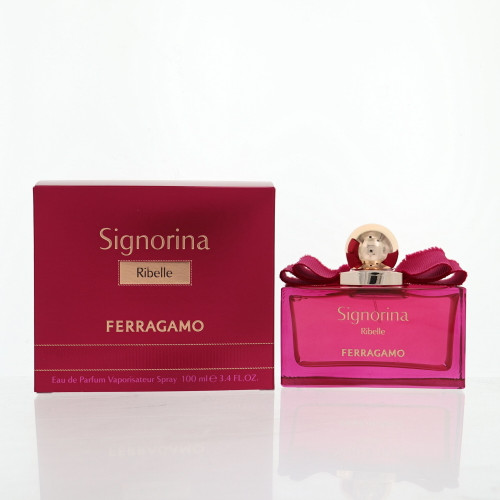 Signorina Ribelle By Salvatore Ferragamo 3.4 Oz Eau De Parfum Spray For Women - Box (8056860210310)