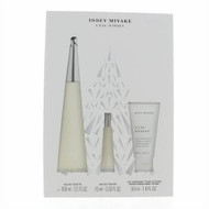 Issey Miyake L'eau D'issey By Issey Miyake 3.3 Oz Eau De Toilette Spray For Women - Gift Set (3423222118457)
