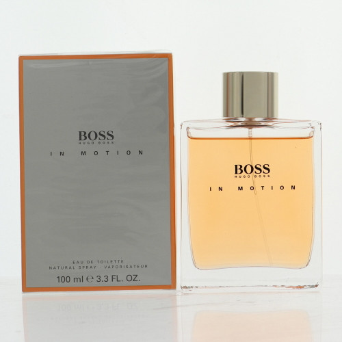 Boss In Motion By Hugo Boss 3.3 Oz Eau De Toilette Spray For Men - Box (3616301623311)